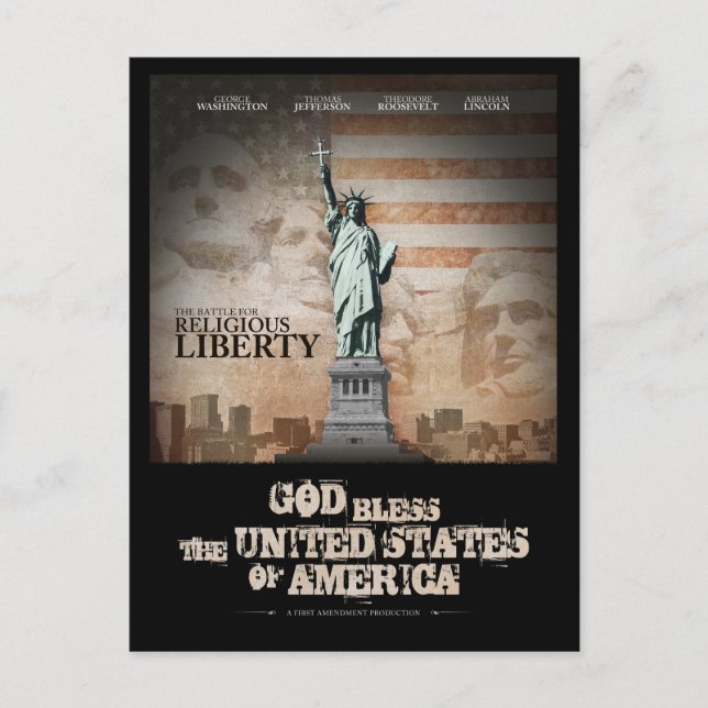 Postal Batalla por la Libertad Religiosa (Anverso)