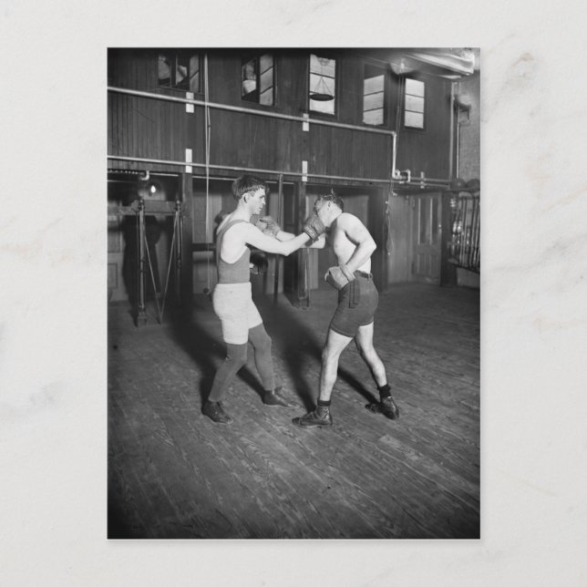 Postal Batallando a Nelson, también conocido como The Dur (Anverso)