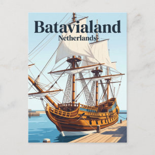 Postal Batavialand Países Bajos