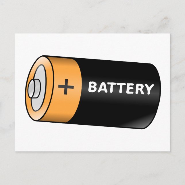 Postal Batería (Anverso)