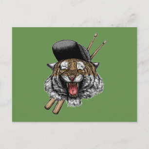 Postal Batería del tigre