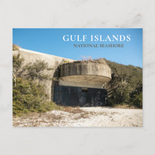 Postal Batería Langdon, Fort Pickens, Islas del Golfo NS