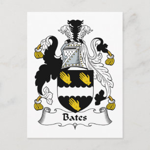 Postal Bates Family Crest