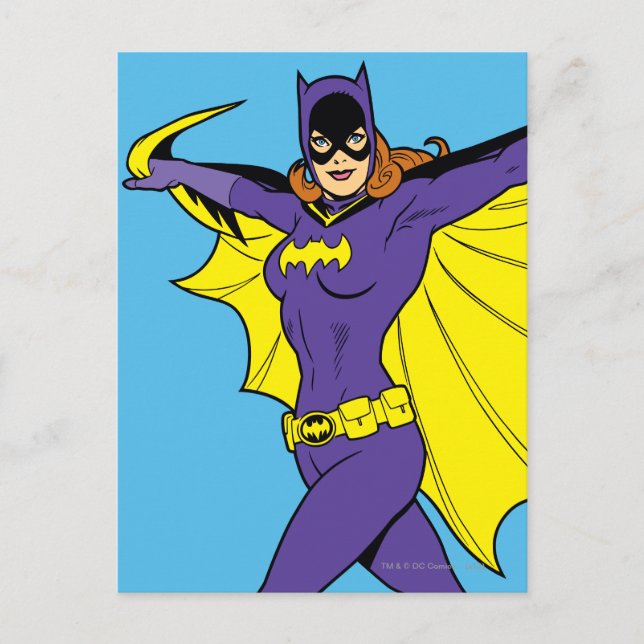 Postal Batgirl (Anverso)