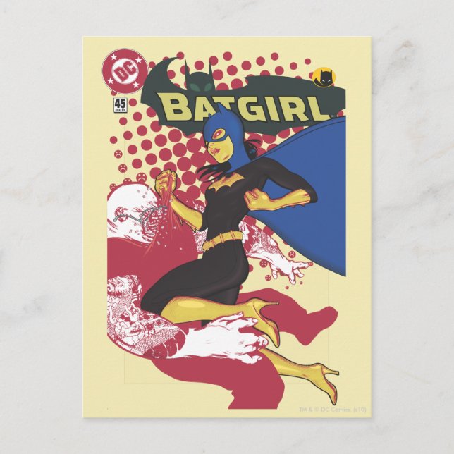 Postal Batgirl (Anverso)