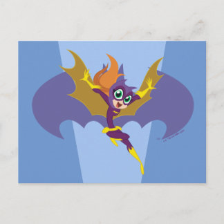 Postal Batgirl de Super Hero del DC