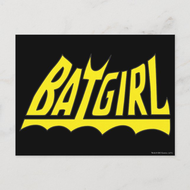 Postal Batgirl Logo (Anverso)