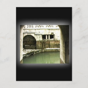 Postal Bath England 1986 Roman Bath1b snap-14067 jGibney