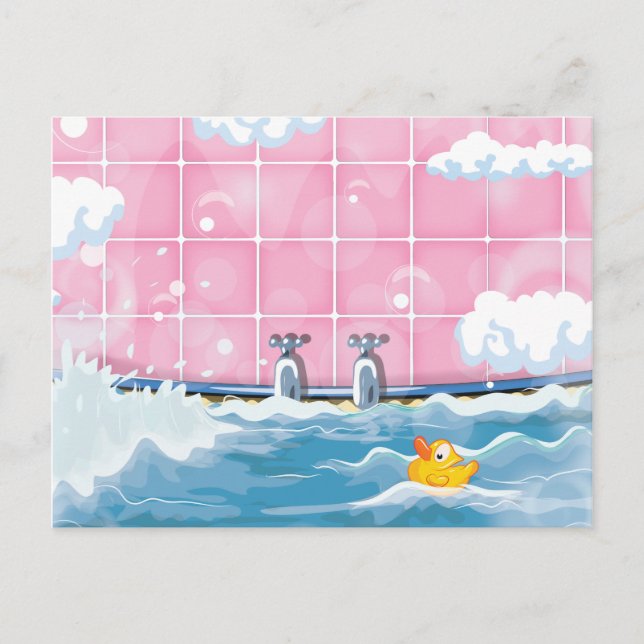 Postal Bath Yellow Duck (Anverso)