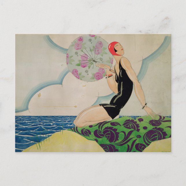 Postal Bather, c.1925 (Anverso)