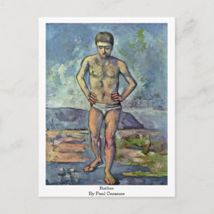 Postal Bather De Paul Cezanne