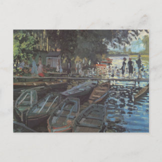 Postal Bathers of La Grenouillère de Claude Monet
