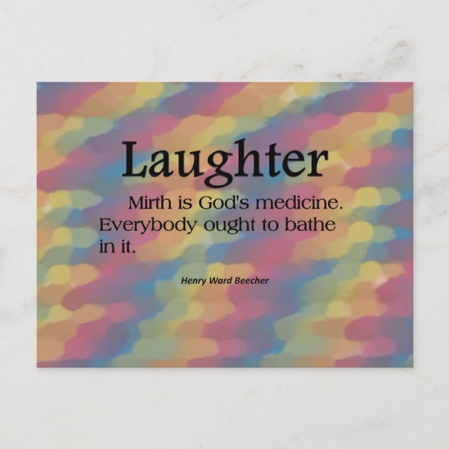 Postal Bathin Laughter (Anverso)