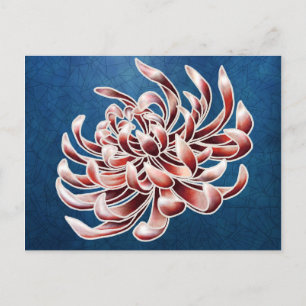 Postal Batik Chrysanthemum