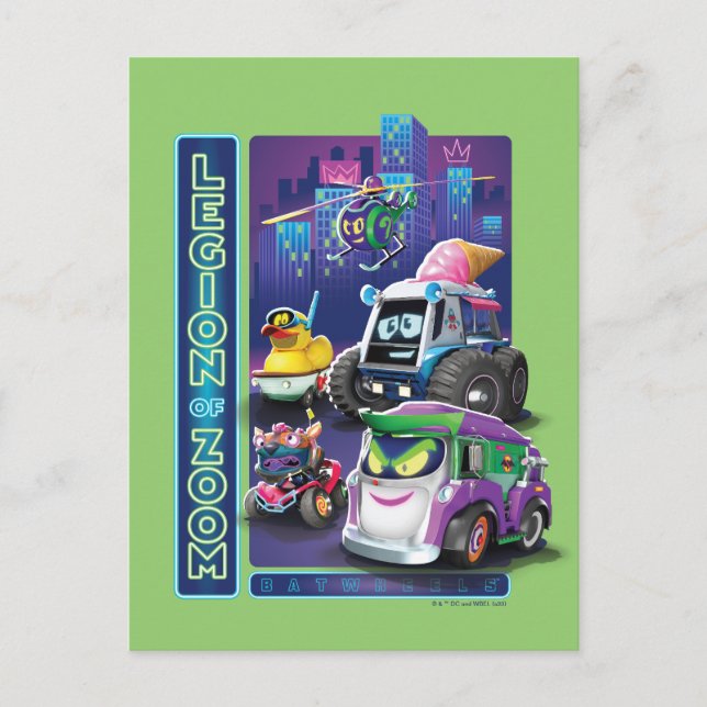 Postal Batlleras™ - Legión de zoom (Anverso)