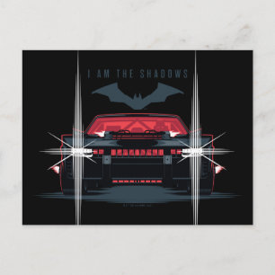 Postal Batman Batmobile - Yo soy las sombras