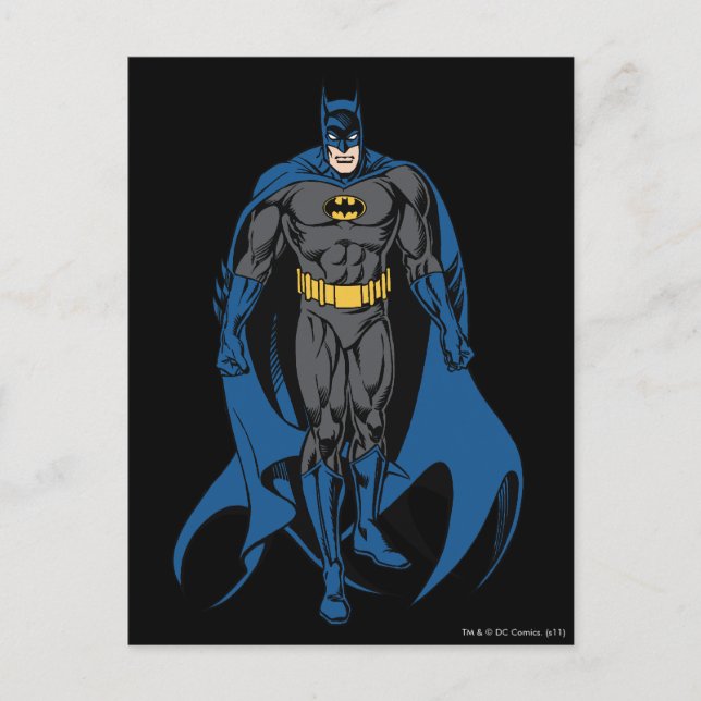 Postal Batman Classic Stance (Anverso)