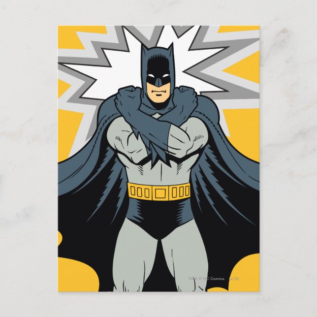 Postal Batman Cross Arms (Anverso)