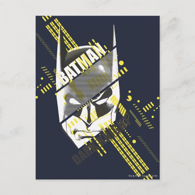 Postal Batman Dark Knight Futurista (Anverso)