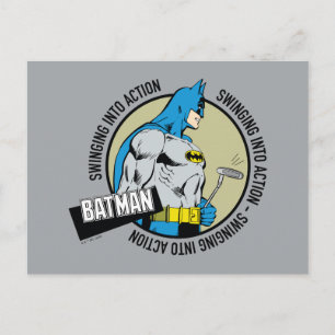 Postal Batman Golfing - Pasando A La Acción
