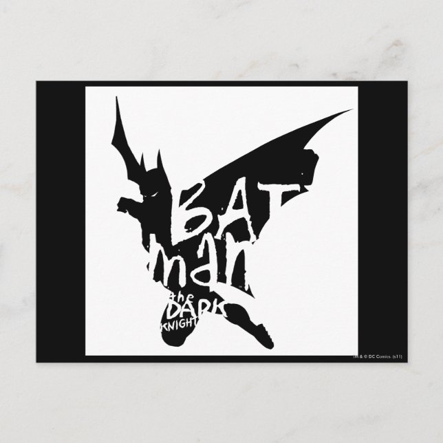 Postal Batman Handwri (Anverso)