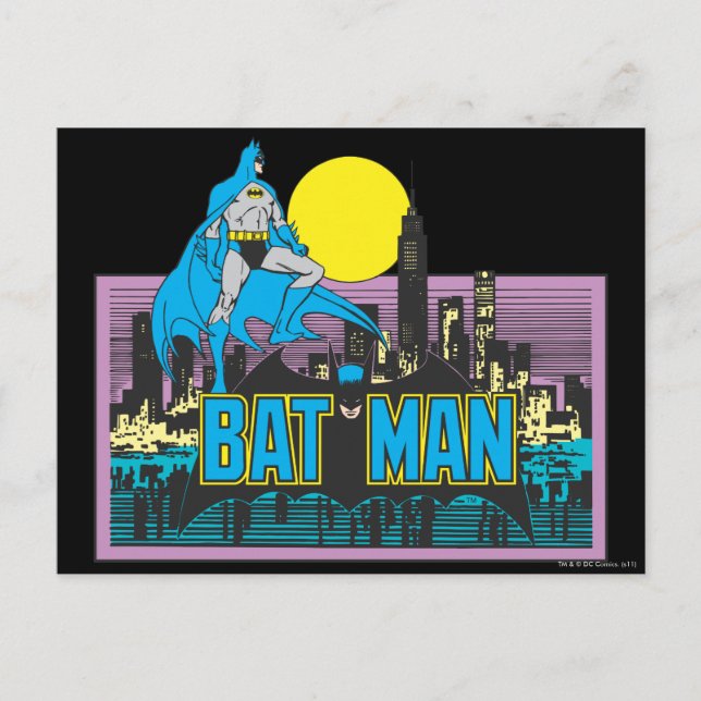 Postal Batman & Letters (Anverso)