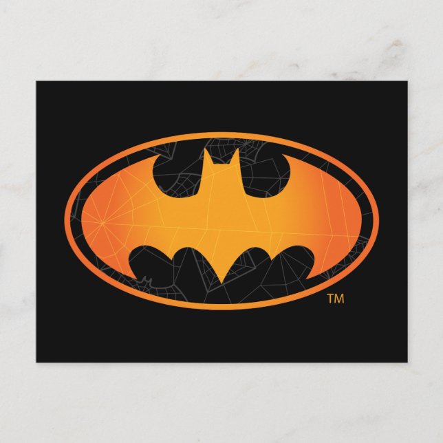 Postal Batman | Logotipo web de Halloween (Anverso)