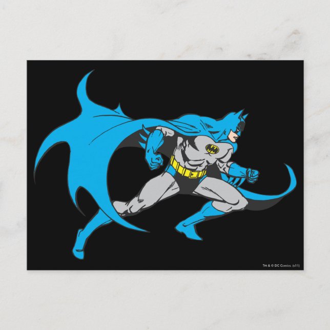 Postal Batman Lunges (Anverso)