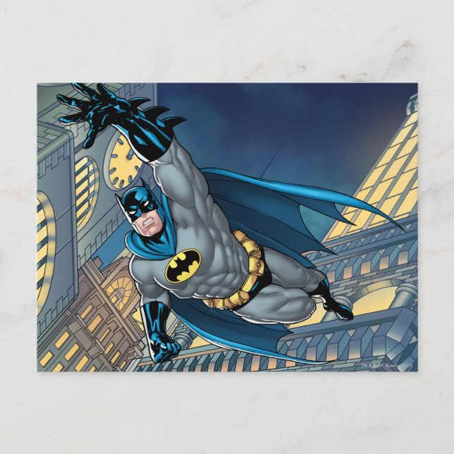 Postal Batman Scenes - Soaring (Anverso)
