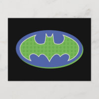 Batman | Símbolo morado y verde