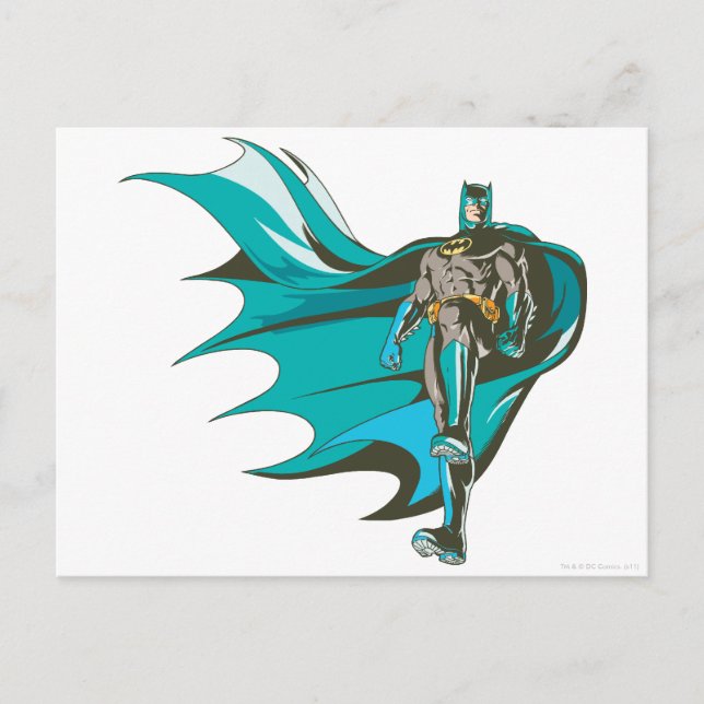 Postal Batman Standing (Anverso)