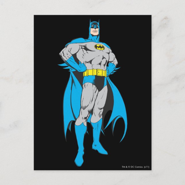 Postal Batman Stands (Anverso)