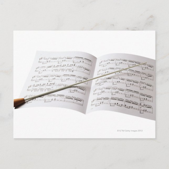 Postal Batón del director (Anverso)