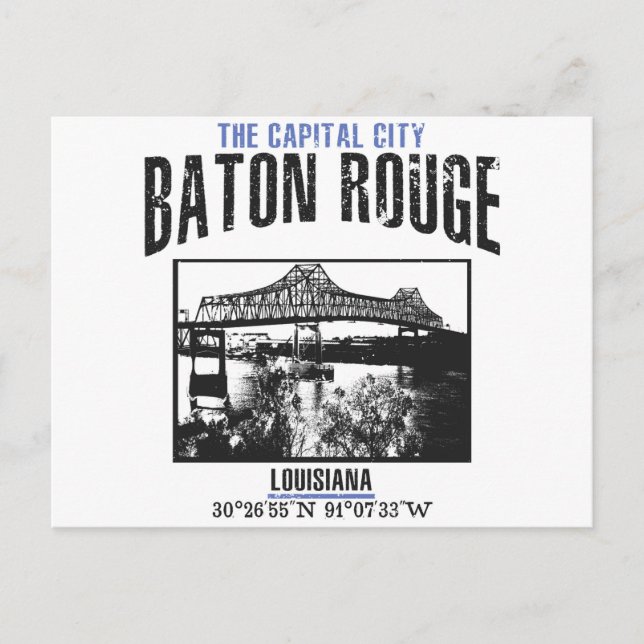 Postal Baton Rouge (Anverso)