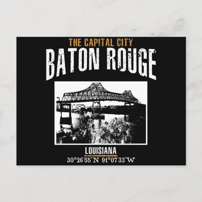 Postal Baton Rouge (Anverso)