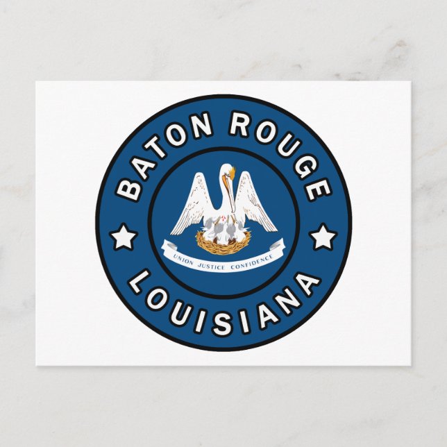 Postal Baton Rouge Louisiana (Anverso)