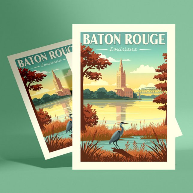 Postal Baton Rouge Louisiana (Subido por el creador)