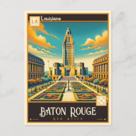 Postal Baton Rouge, Luisiana | Vintage