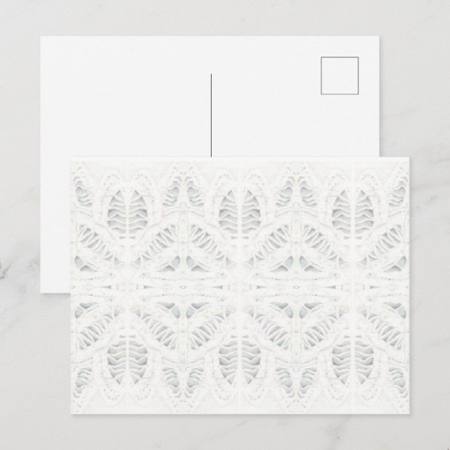 Postal BATTENBURG LACE (Anverso / Reverso)