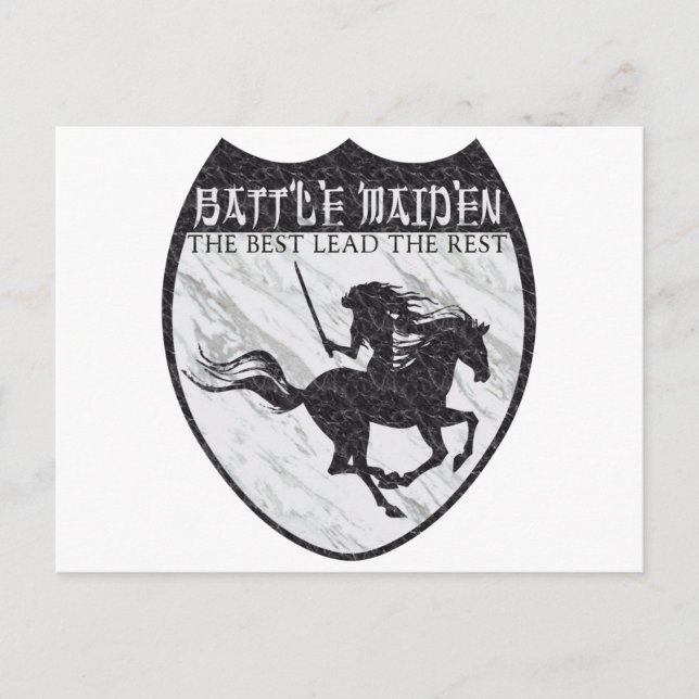 Postal Battle Maiden (Anverso)