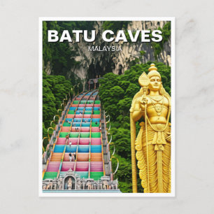 Postal Batu cueva Selangor de Malasia