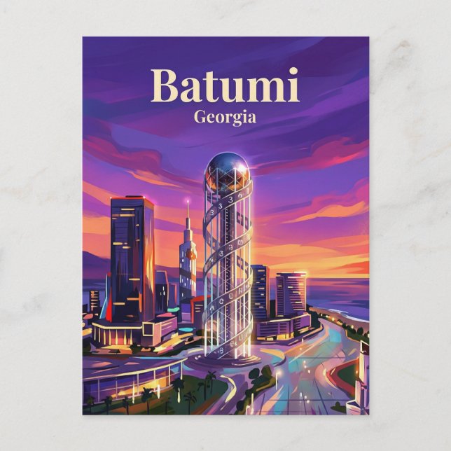 Postal Batumi Georgia (Anverso)