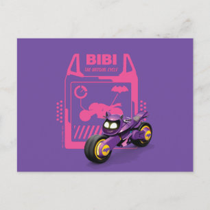 Postal Batwheels™ Bibi - La Bicicleta de Batgirl
