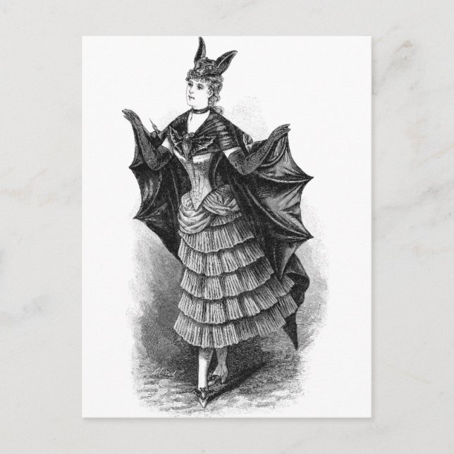 Postal Batwoman 1899 (Anverso)