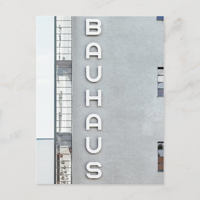 Postal Bauhaus (Dessau) (Anverso)