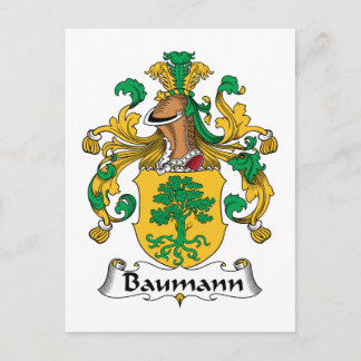 Postal Baumann Family Crest