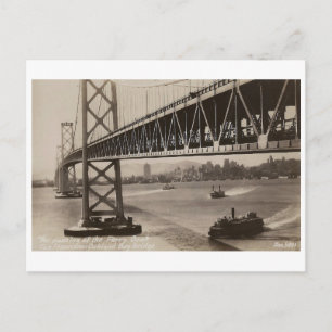 Postal Bay Bridge, San Francisco, California Vintage