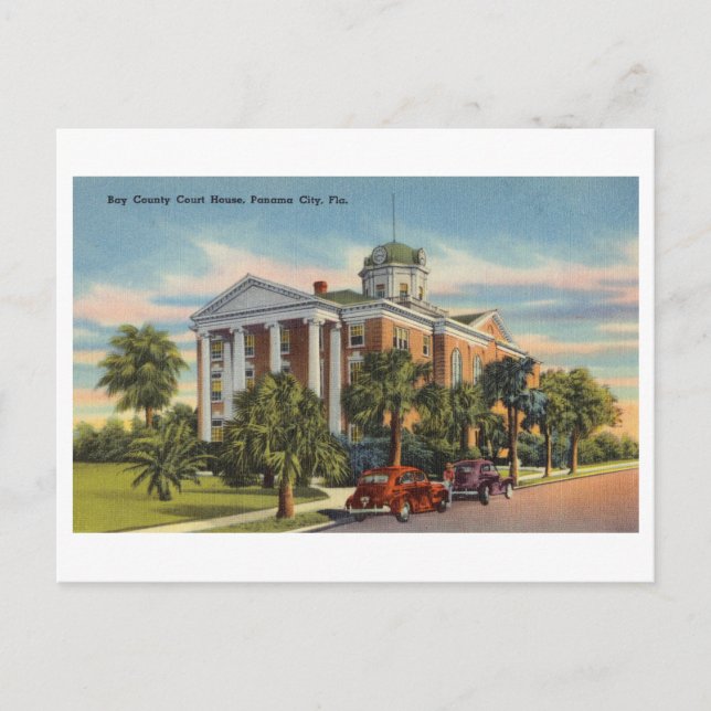 Postal Bay County Court House, Ciudad de Panamá, Florida (Anverso)