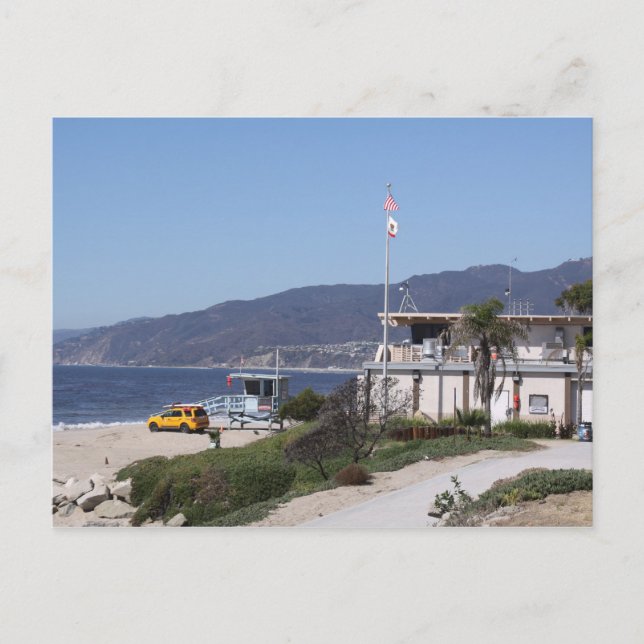 Postal Bay Watch Los Ángeles (Anverso)