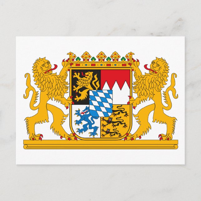 Postal Bayern Coat of Arms (Anverso)